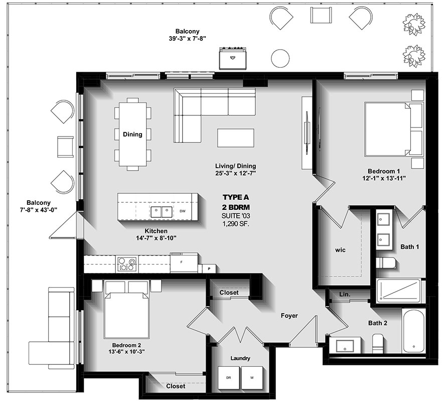 layout Suite D - Shiraz Gardens 5
